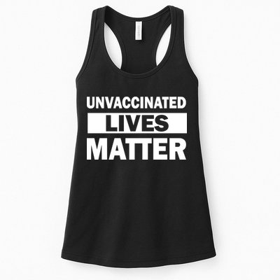 Unvaccinated Lives Matter Womens Tank Top