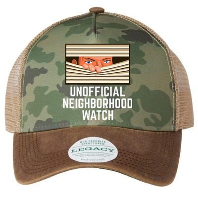 Unofficial Neighborhood Watch Nosy Neighbor Legacy Tie Dye Trucker Hat