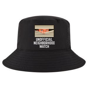 Unofficial Neighborhood Watch Nosy Neighbor Cool Comfort Performance Bucket Hat