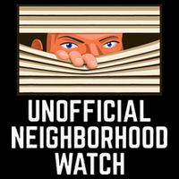 Unofficial Neighborhood Watch Nosy Neighbor Zip Tote Bag
