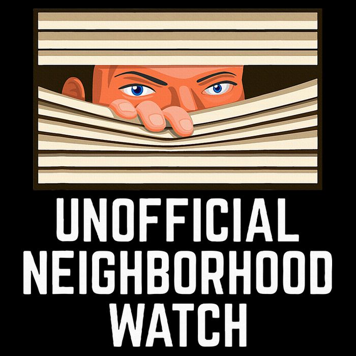 Unofficial Neighborhood Watch Nosy Neighbor Zip Tote Bag