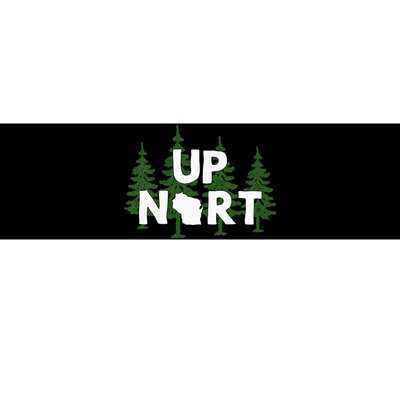 Up Nort Wisconsin Yooper Up North Bumper Sticker