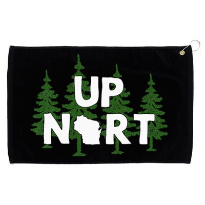 Up Nort Wisconsin Yooper Up North Grommeted Golf Towel