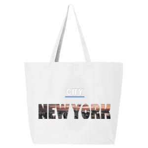 Urban New York City Skyline North America 25L Jumbo Tote