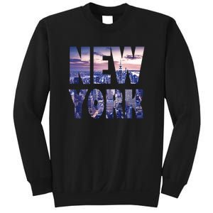 Urban New York City Skyline North America Souvenir Pride Sweatshirt