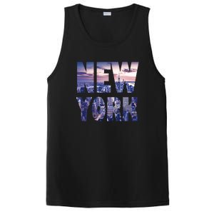 Urban New York City Skyline North America Souvenir Pride PosiCharge Competitor Tank