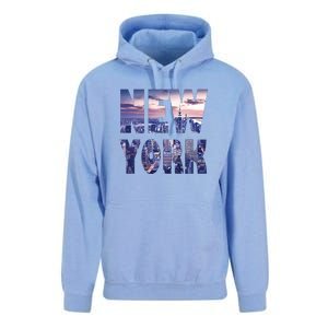 Urban New York City Skyline North America Souvenir Pride Unisex Surf Hoodie