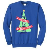 Usa New York City Statue Of Liberty Christmas Tree Great Gift Sweatshirt