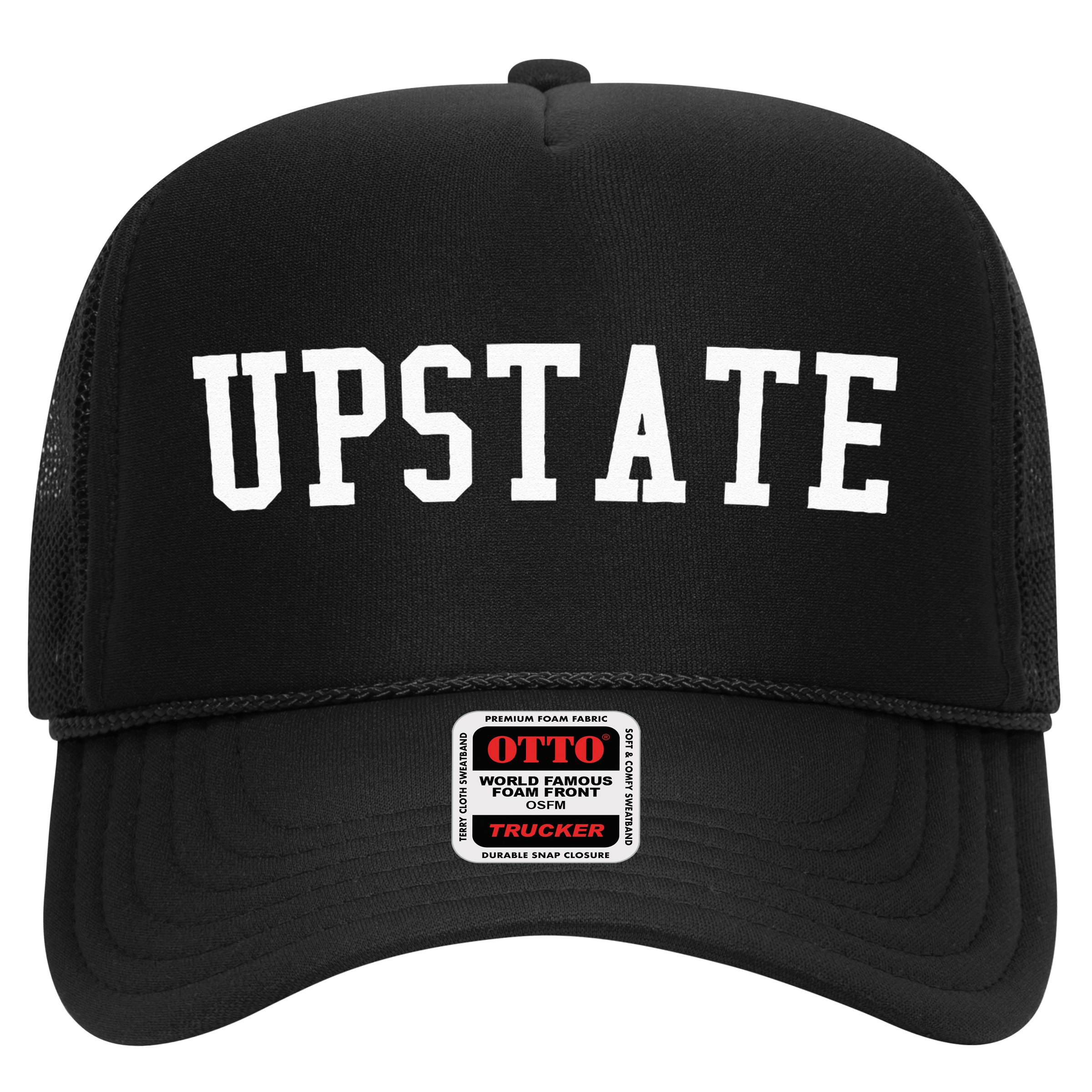 Upstate New York Prep Block Lettering Vintage Style Hat