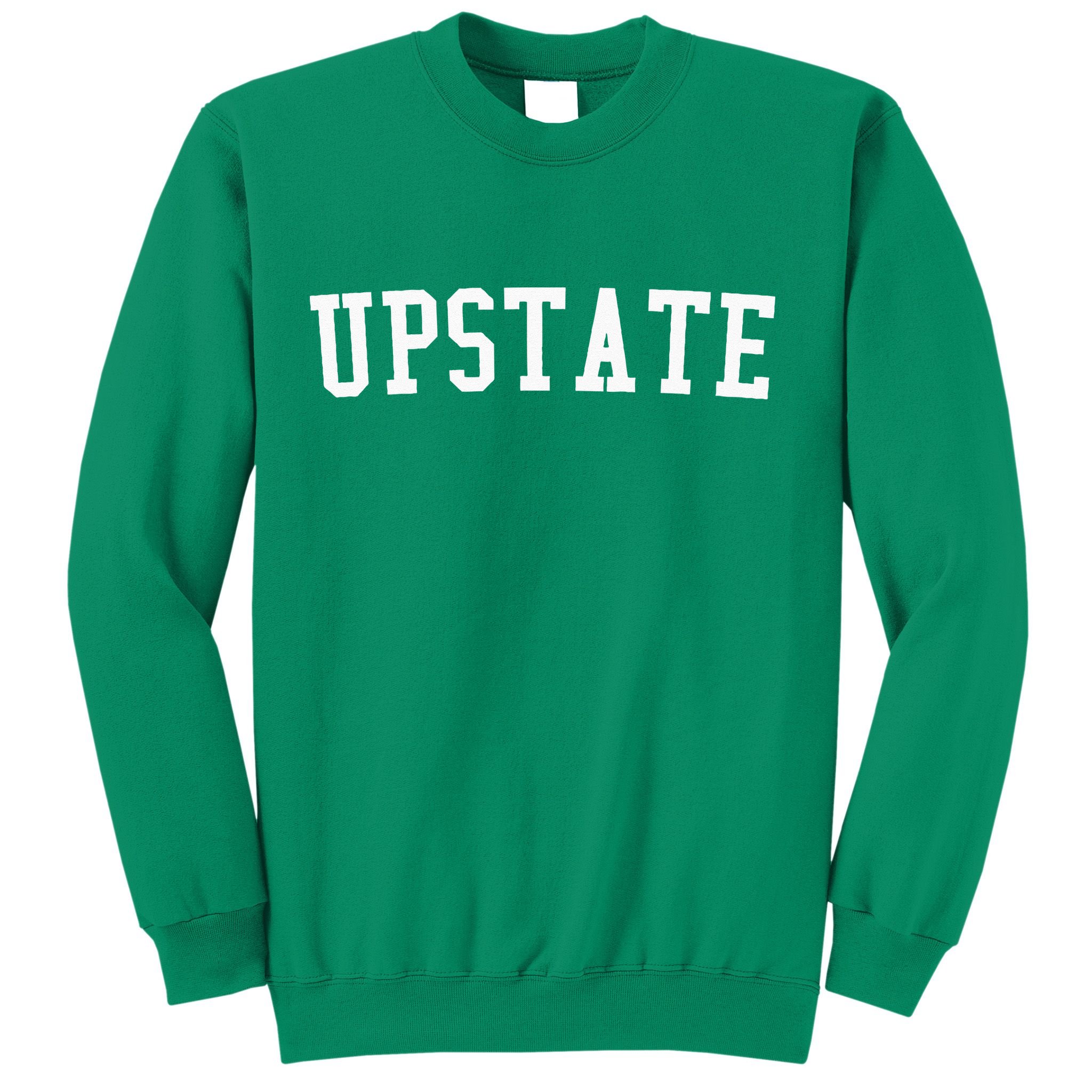 Upstate New York Prep Block Lettering Vintage Style Sweatshirt