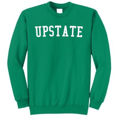 Upstate New York Prep Block Lettering Vintage Style Sweatshirt