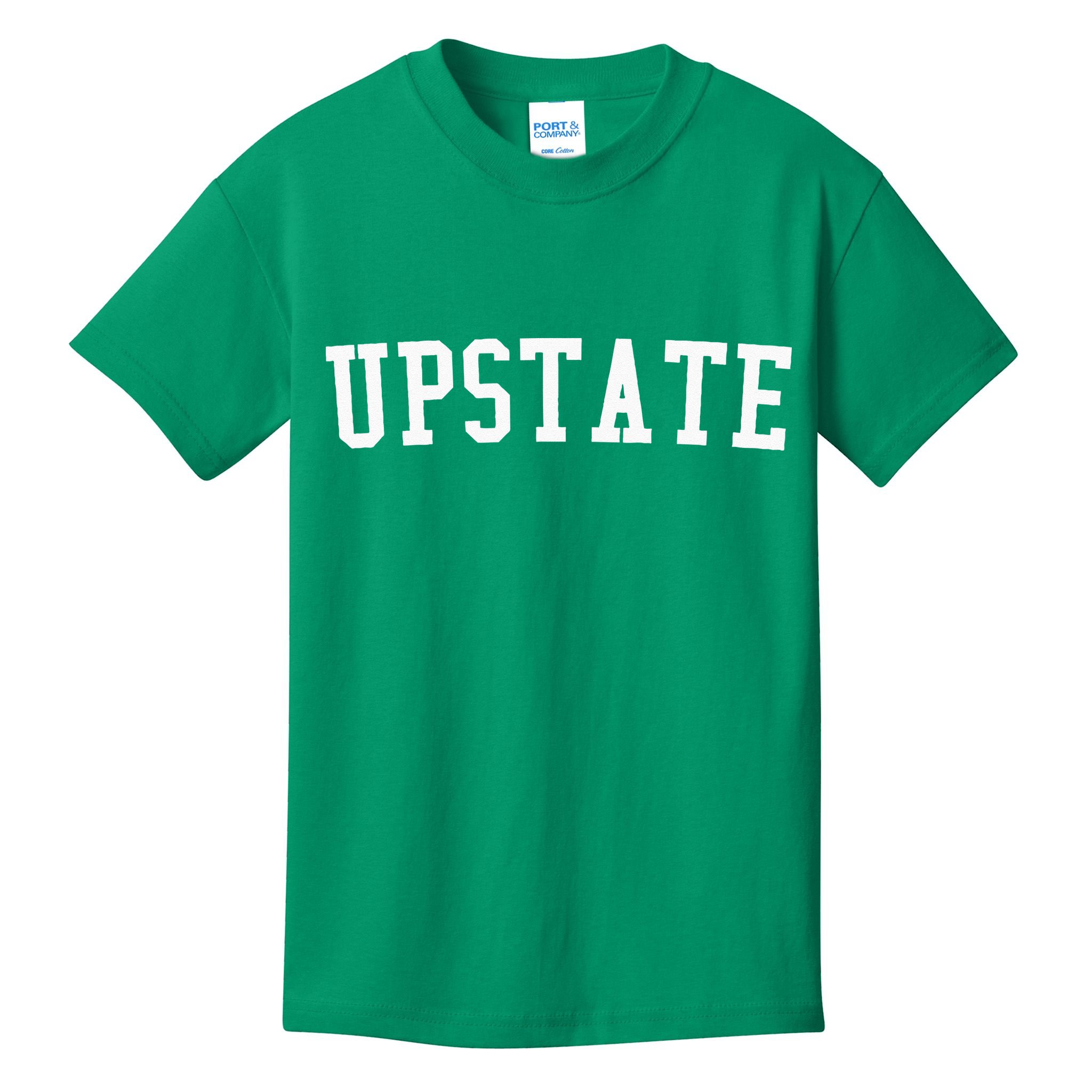 Upstate New York Prep Block Lettering Vintage Style Kids T-Shirt