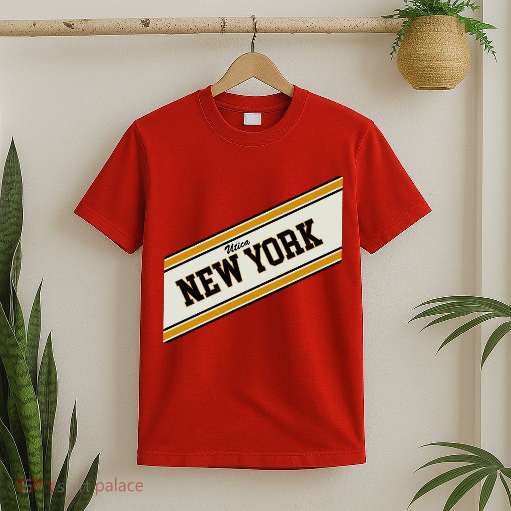 Utica New York Varsity Logo T-Shirt