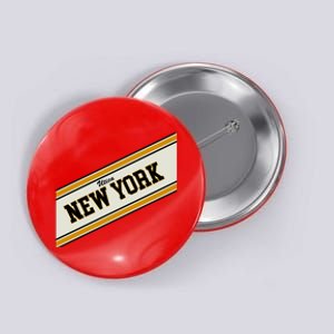 Utica New York Varsity Logo Button