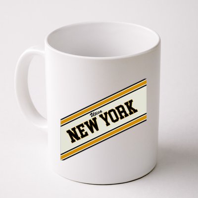 Utica New York Varsity Logo Coffee Mug