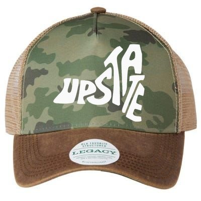 Upstate New York Ny State Shape Legacy Tie Dye Trucker Hat