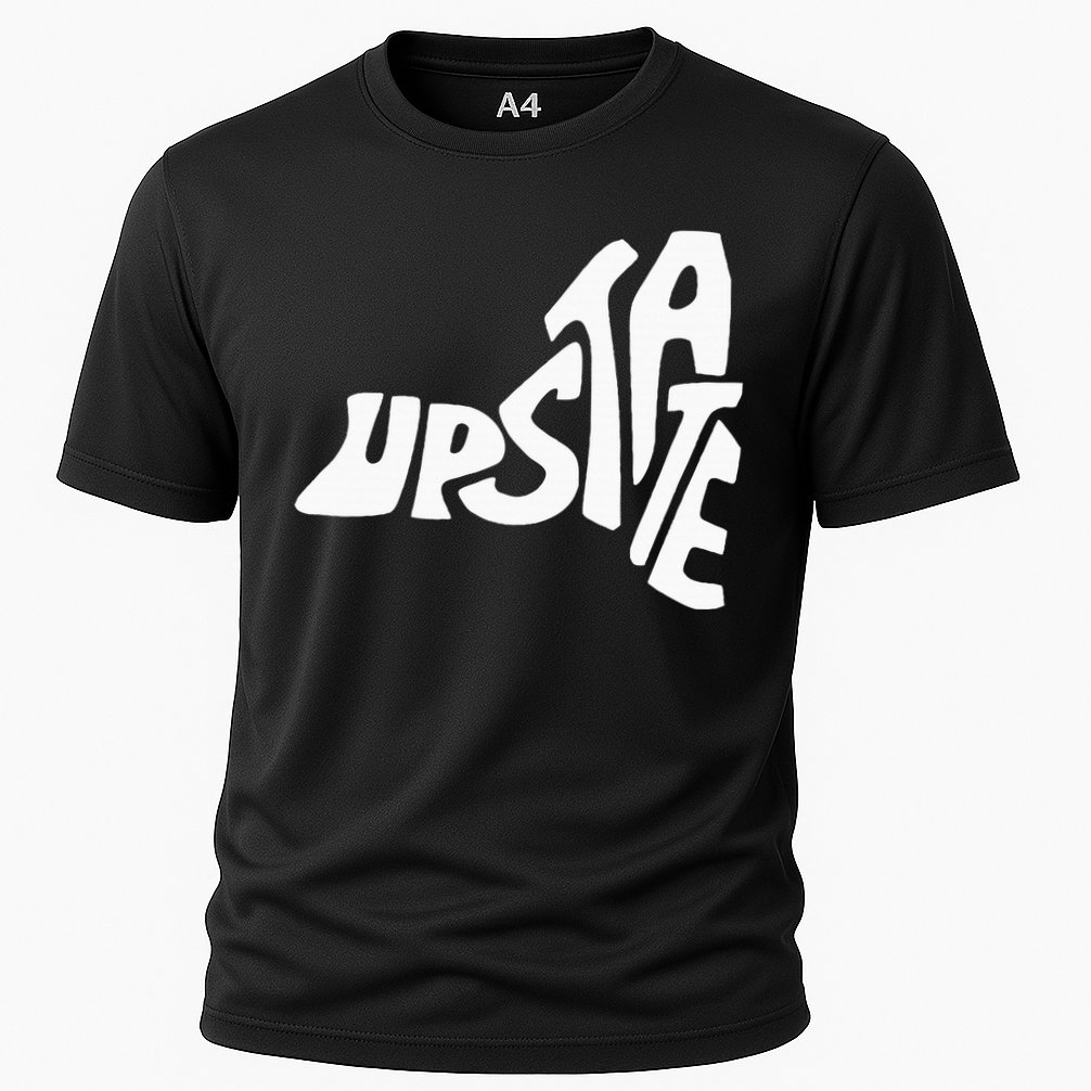 Upstate New York Ny State Shape Performance Shirt