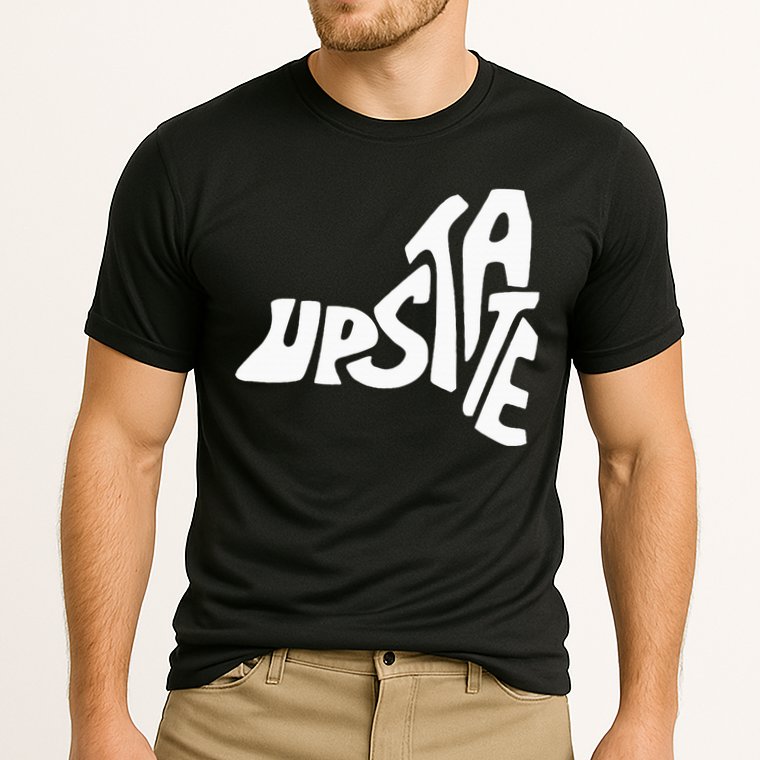 Upstate New York Ny State Shape Performance Shirt