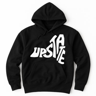 Upstate New York Ny State Shape Hoodie