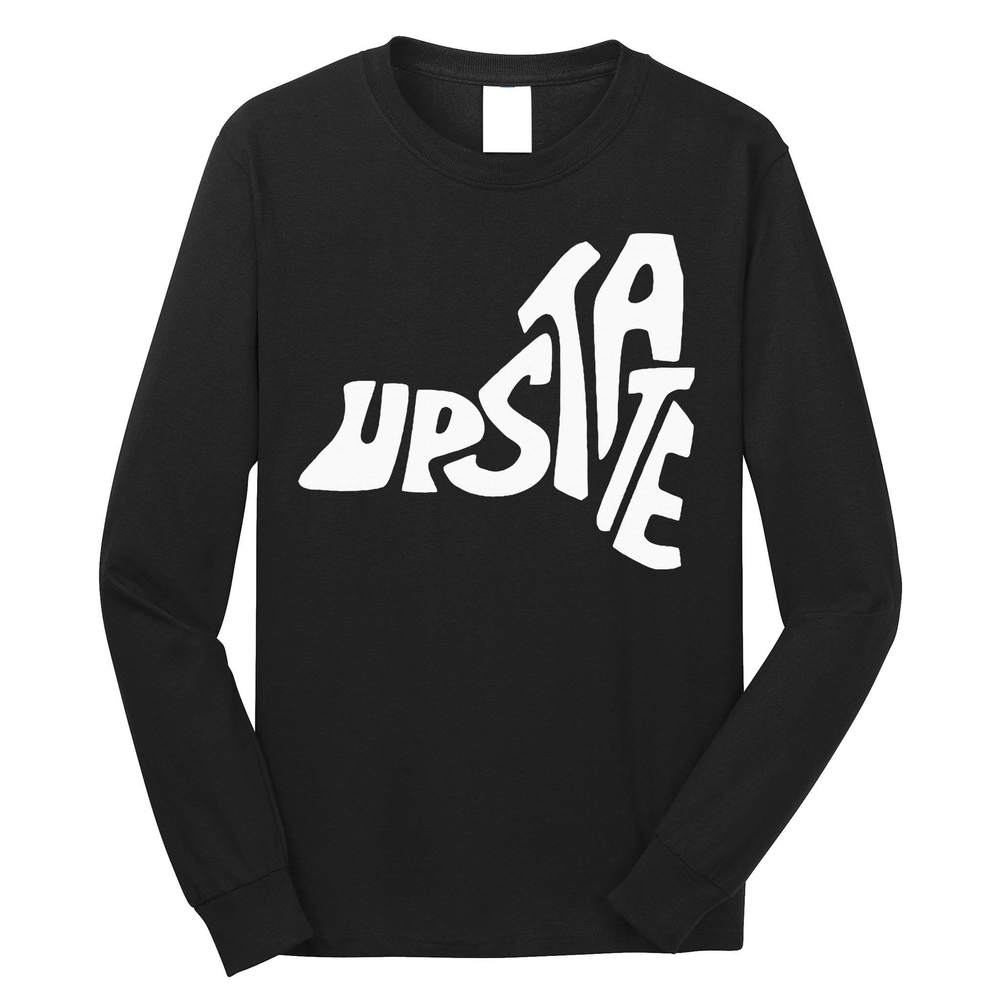 Upstate New York Ny State Shape Long Sleeve Shirt
