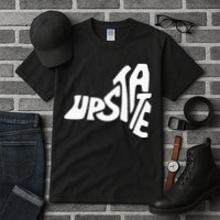 Upstate New York Ny State Shape Tall T-Shirt