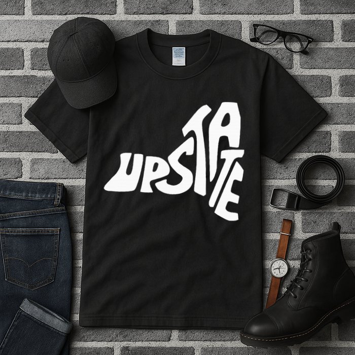 Upstate New York Ny State Shape Tall T-Shirt