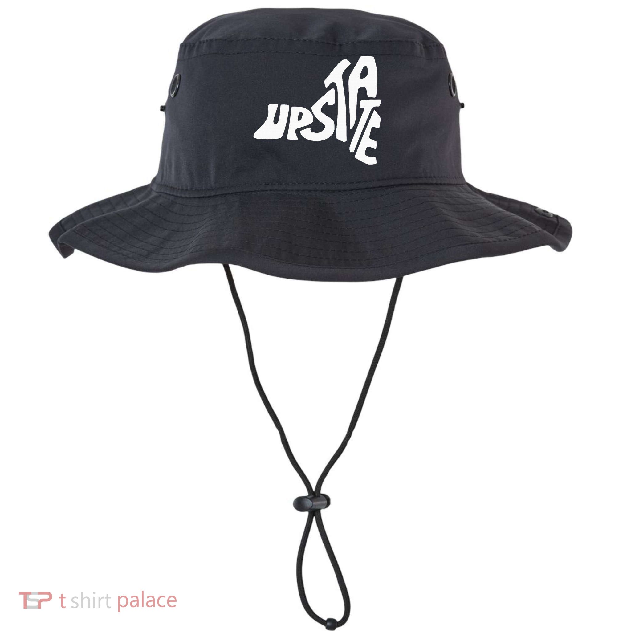 Upstate New York Ny State Shape Bucket Hat