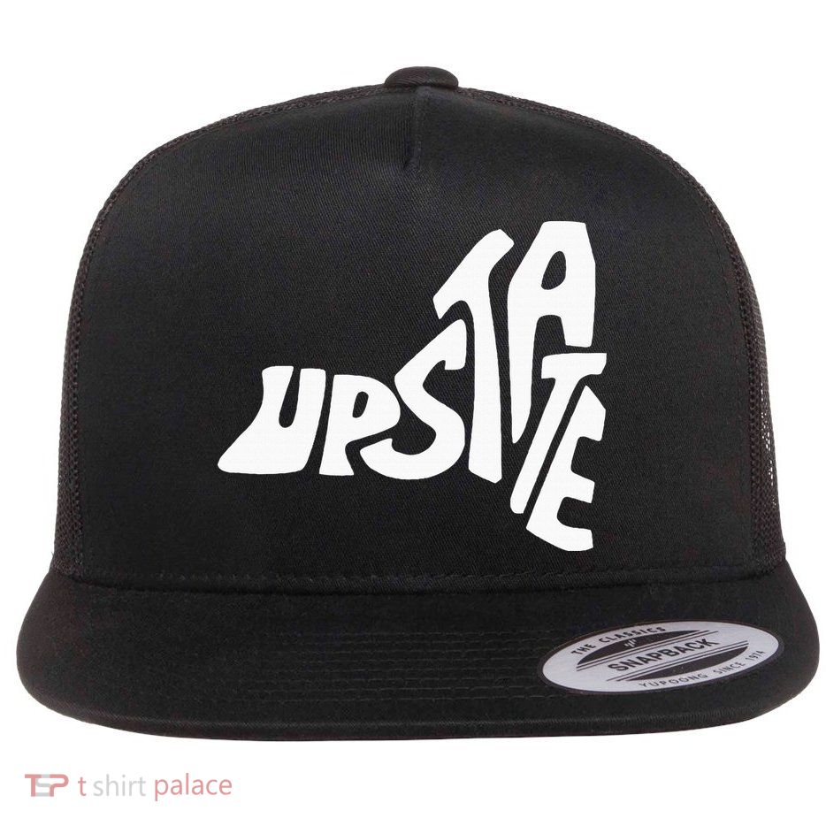Upstate New York Ny State Shape Flatbill Hat