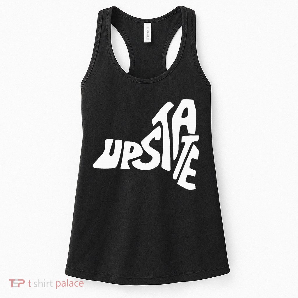 Upstate New York Ny State Shape Womens Tank Top