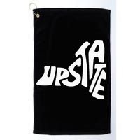 Upstate New York Ny State Shape Golf Towel