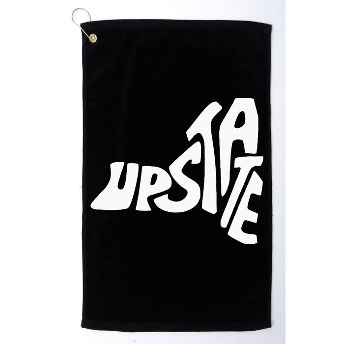 Upstate New York Ny State Shape Golf Towel