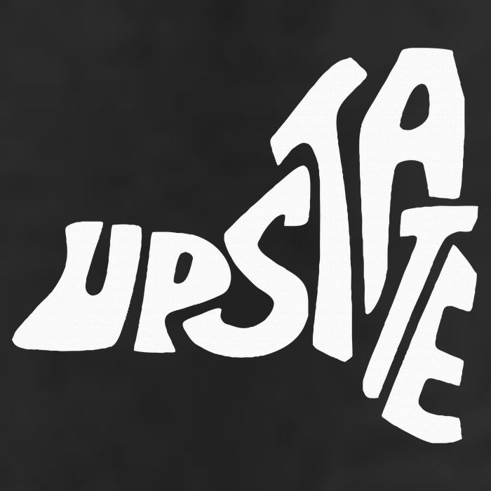 Upstate New York Ny State Shape Golf Towel