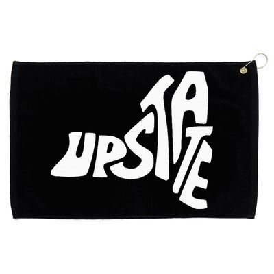 Upstate New York Ny State Shape Grommeted Golf Towel