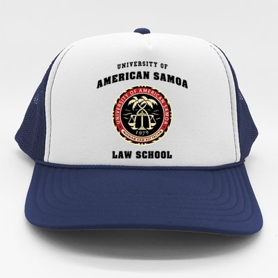 University Of American Samoa Law School Gift Trucker Hat