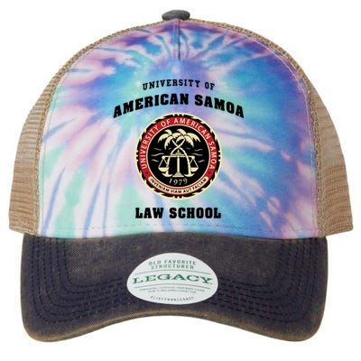 University Of American Samoa Law School Gift Legacy Tie Dye Trucker Hat