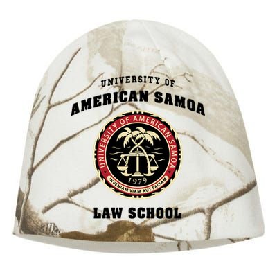 University Of American Samoa Law School Gift Kati - Camo Knit Beanie