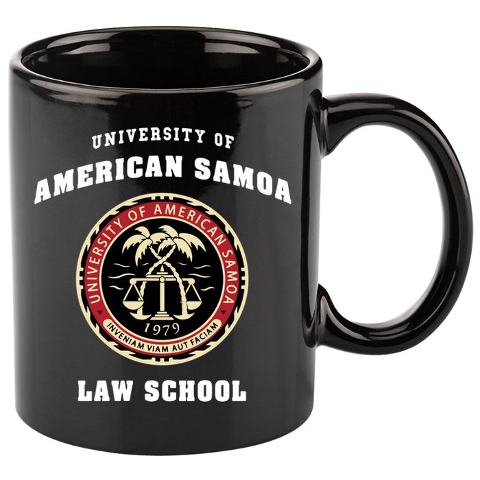 University Of American Samoa Law School Gift 11oz C Handle Ceramic Mug