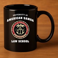 University Of American Samoa Law School Gift 11oz C Handle Ceramic Mug