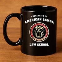 University Of American Samoa Law School Gift 11oz C Handle Ceramic Mug