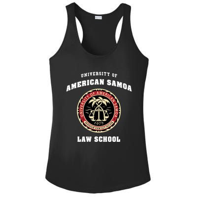 University Of American Samoa Law School Gift Ladies PosiCharge Competitor Racerback Tank