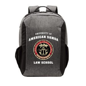 University Of American Samoa Law School Gift Vector Backpack