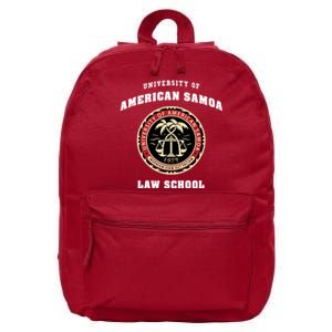 University Of American Samoa Law School Gift 16 in Basic Backpack