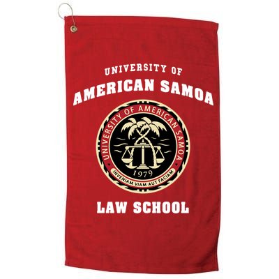 University Of American Samoa Law School Gift Golf Towel