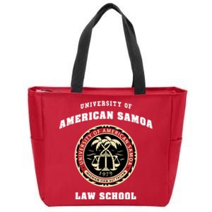 University Of American Samoa Law School Gift Zip Tote Bag