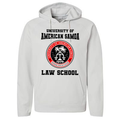 University Of American Samoa Law School Better Call Saul Performance Fleece Hoodie