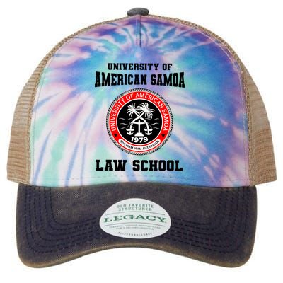 University Of American Samoa Law School Better Call Saul Legacy Tie Dye Trucker Hat