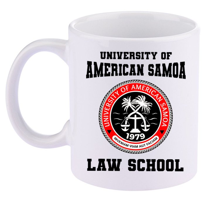University Of American Samoa Law School Better Call Saul 11oz C Handle Ceramic Mug
