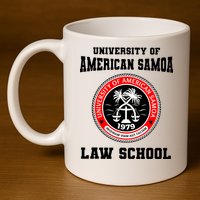 University Of American Samoa Law School Better Call Saul 11oz C Handle Ceramic Mug