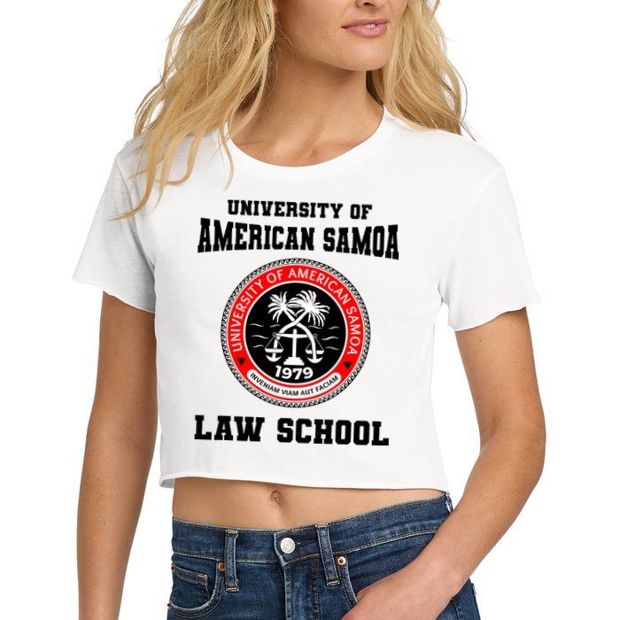 University Of American Samoa Law School Better Call Saul Crop Top