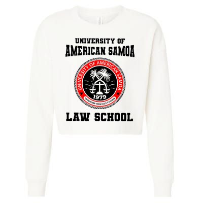 University Of American Samoa Law School Better Call Saul Cropped Pullover Crew